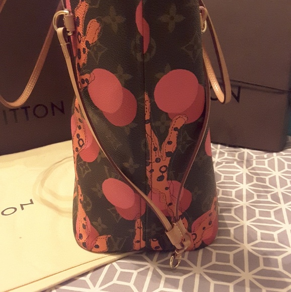 Limited edition Louis Vuitton Neverfull MM Ramages - Picture 5 of 8